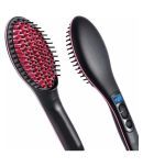 Angela Simply ceramic hair straightener brush Hair Straightener ( Black )