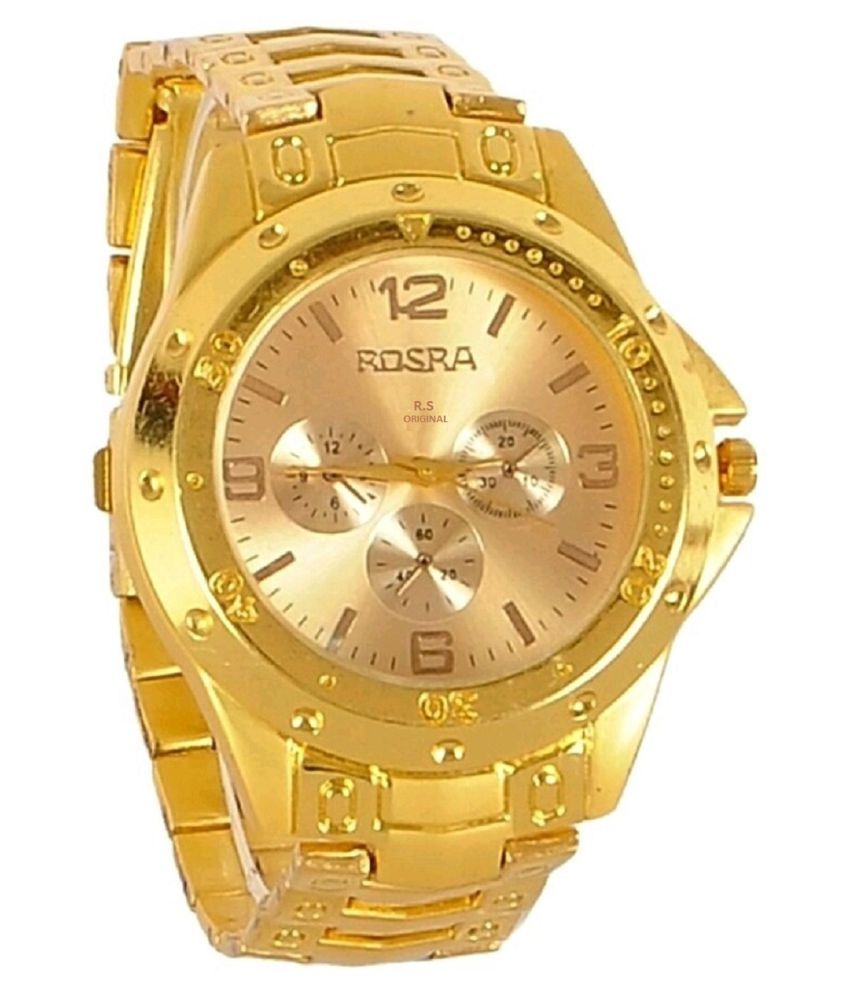 excel golden watch price