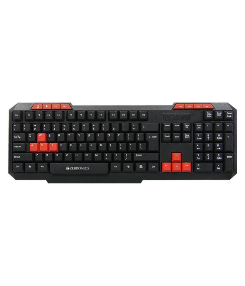 Zebronics Zebk11 Desktoplaptop Usb Keyboard Black Pc