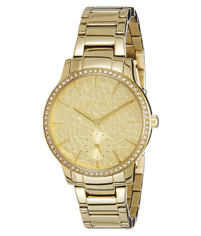 Esprit Golden Analog Men's Watch - Buy Esprit Golden Analog Men's Watch ...