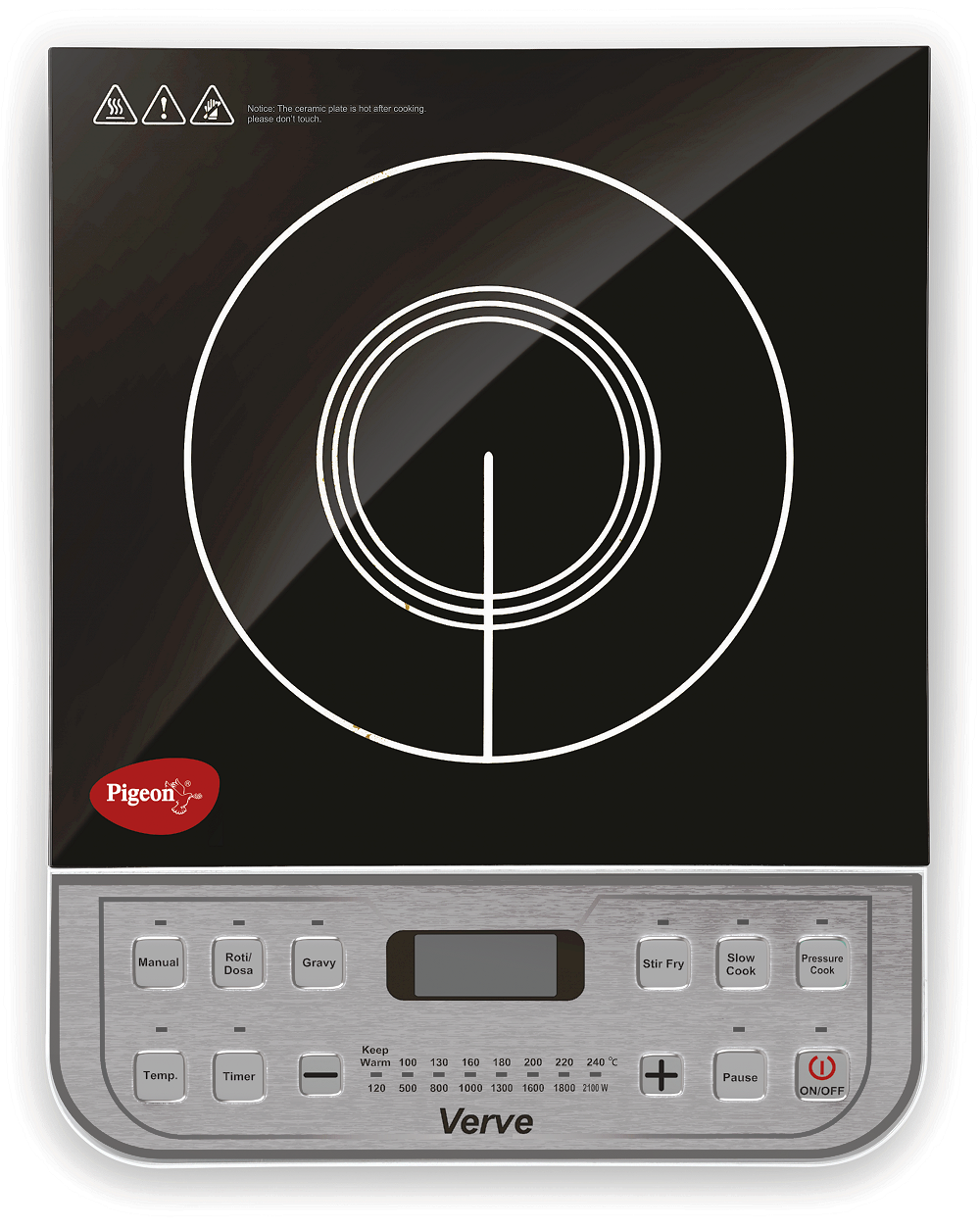 pigeon verve induction cooktop