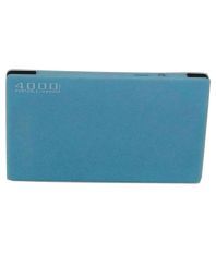 Shrih 4000 -mAh Li-Polymer Power Bank Blue