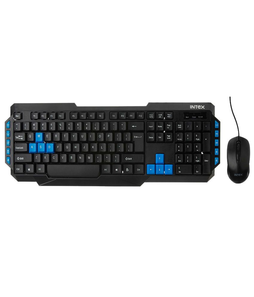     			Intex Duo 315 USB Keyboard & Mouse Combo With Wire