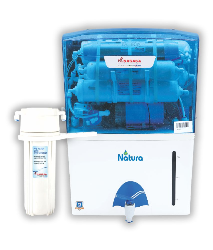 Nasaka Natura RO Water Purifier Price in India - Buy Nasaka Natura RO Water  Purifier Online on Snapdeal