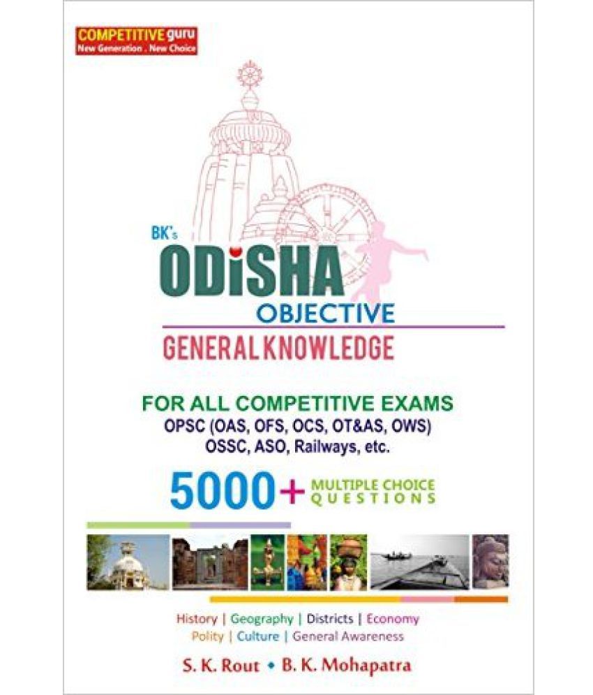 BK's Odisha Objective General Knowledge (For All Competitive Exams OPSC ...