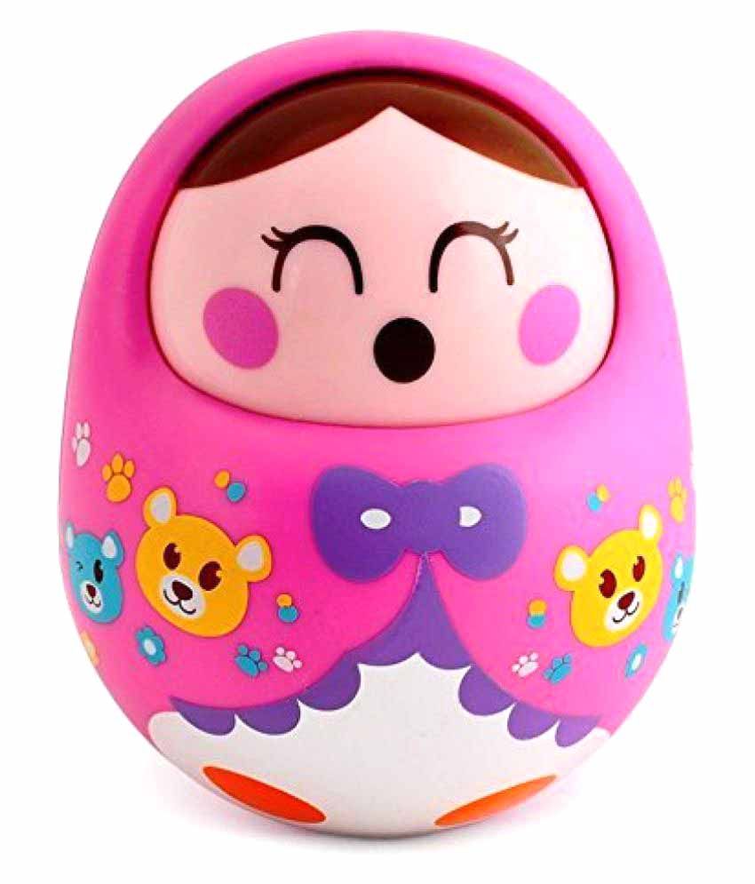 Flying Toyszer Pink Tumbler Doll Buy Flying Toyszer Pink Tumbler Doll Online at Low Price