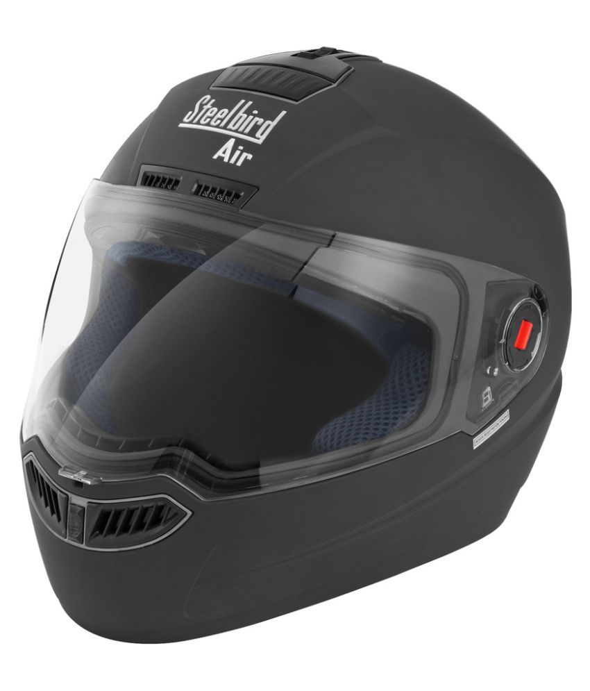 Steelbird SBA1 Air Full Face Helmet Matte Black L Buy Steelbird SBA