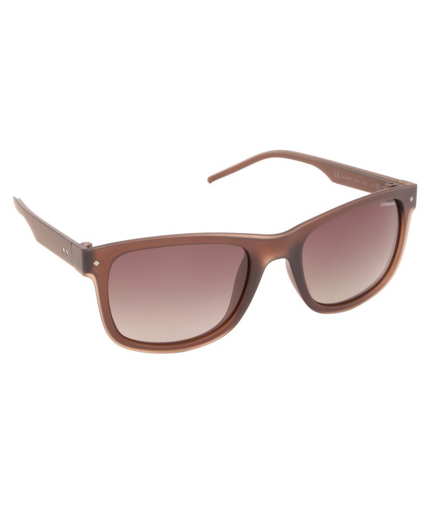 Polaroid Brown Square Sunglasses Pld 2038s J7m 5294 Buy Polaroid Brown Square 