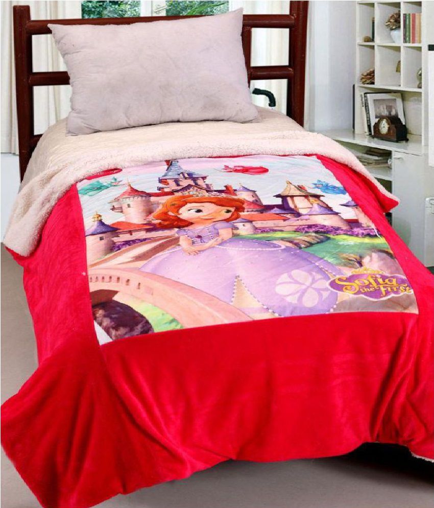     			Disney Multi Single Polyester Kids Blankets