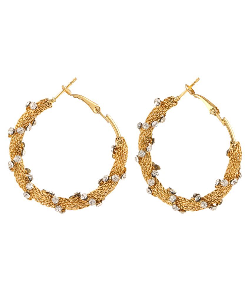 buy gold hoops online