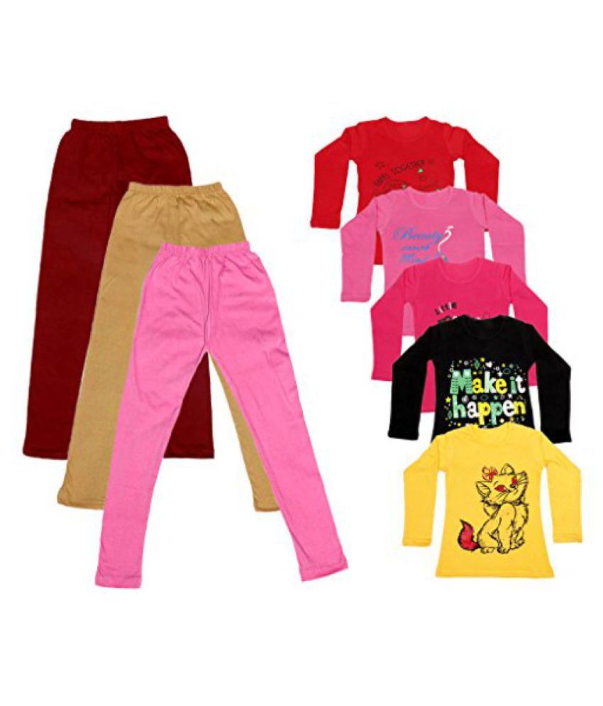 Indistar Girls Combo Pack Offer Pack Of 5 Cotton Full Sleeves T Shirts And 3 Cotton Leggings Buy Indistar Girls Combo Pack Offer Pack Of 5 Cotton Full Indistar Girls Combo Pack Offer Pack Of 5 Cotton Full Sleeves T Shirts And 3 Cotton Leggings Buy Indistar Girls Combo Pack Offer Pack Of 5 Cotton Full