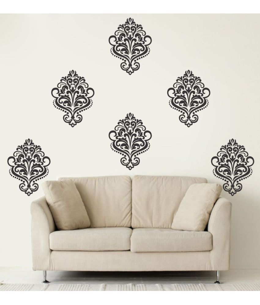     			Decor Villa Vinyl Black Wall Stickers