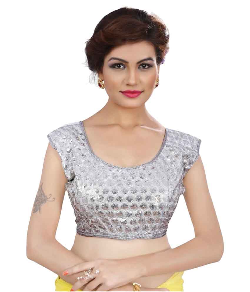 blouse silver