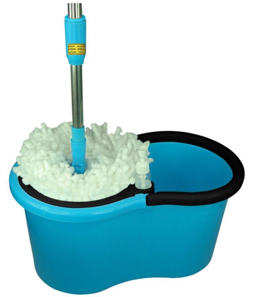Primeway Single Bucket Mop 360 Degree Rotating Mop, With 4 Wheels Buy