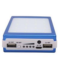 Probeatz Reliable 20LED 13000 -mAh Li-Ion Power Bank Blue