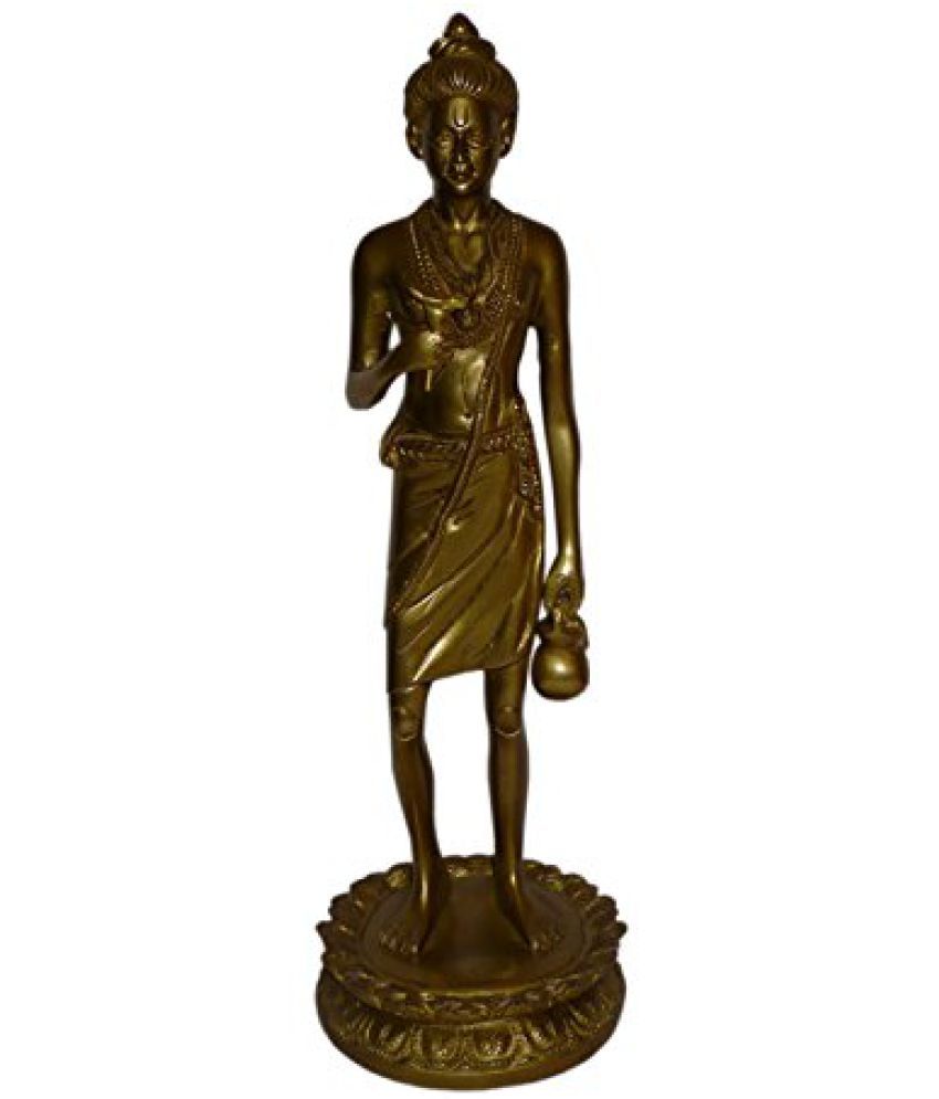 Brass Metal Statue Of God Neelkanthvarni in Fine Finishing Work by