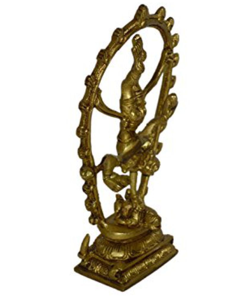 Brass Metal Statue Of Lord Natraj (Lord Of Dance) in Fine Finishing