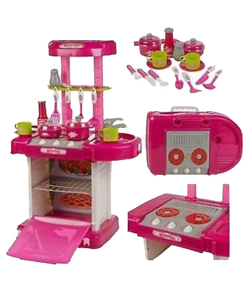 toy plastic kitchen set