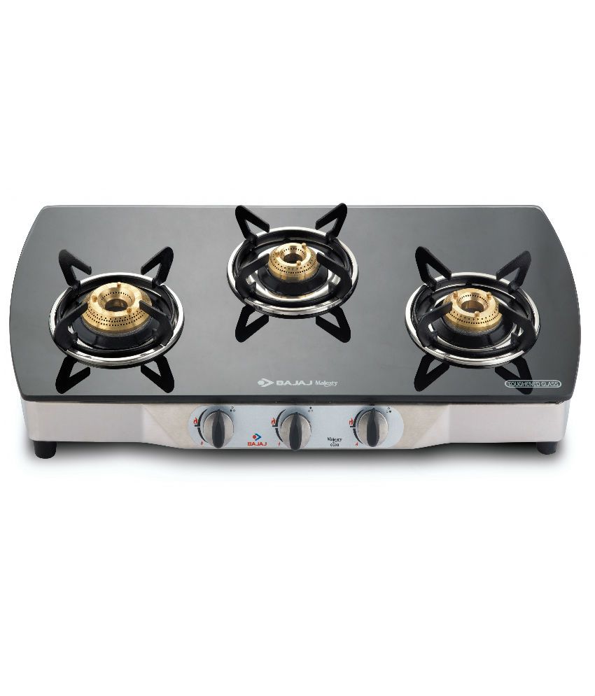 gas chulha 3 burner price bajaj