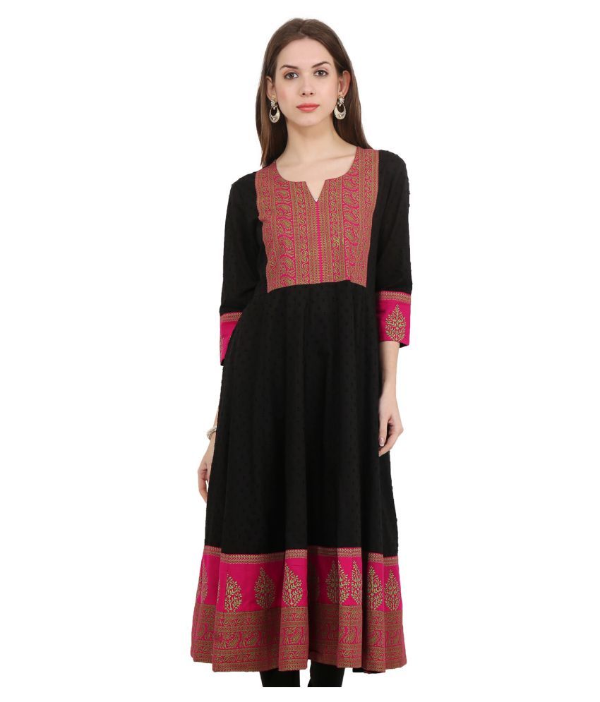 anarkali cotton kurti