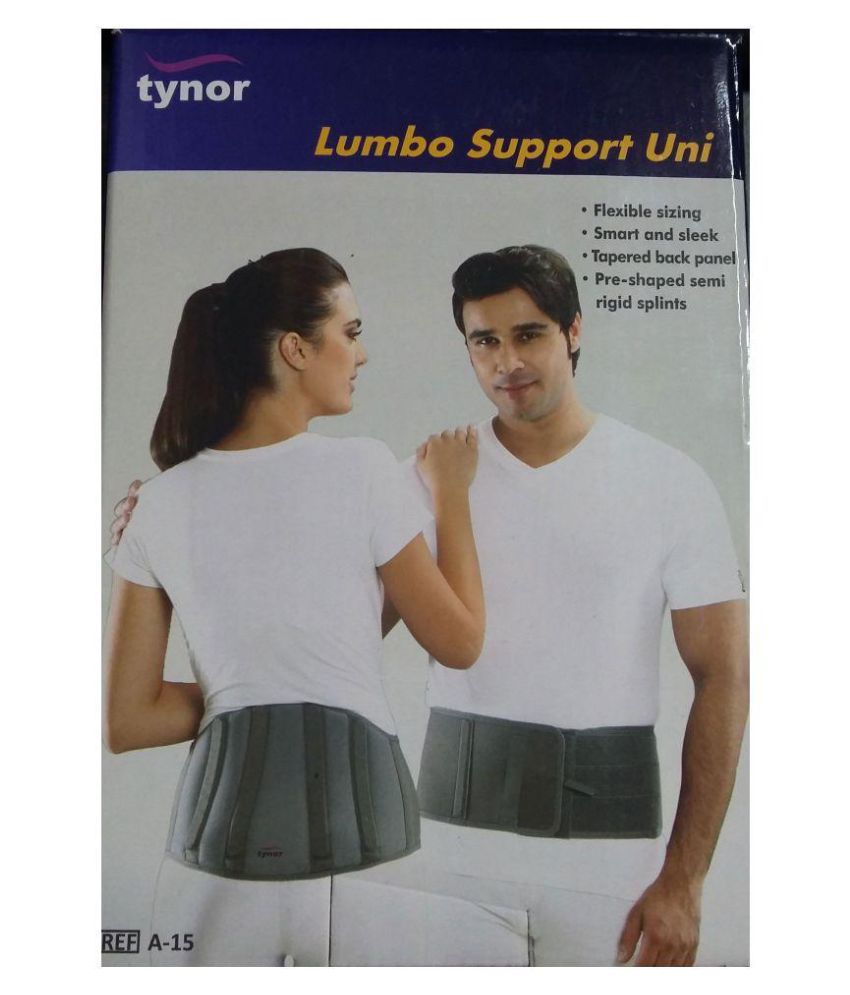     			Tynor Lumbo support, Grey, Universal Size, 1 Unit