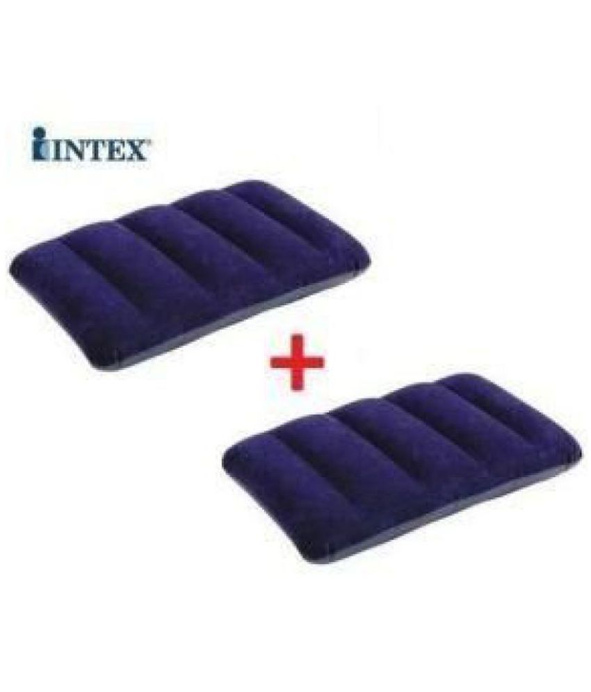     			Set of 2 Intex Travel Air Inflatable Pillow for Family, Children & Baby Kids Bedsheet
