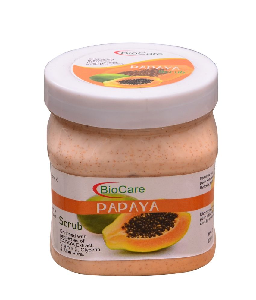 Biocare Papaya Scrub (500ml) Buy Biocare Papaya Scrub (500ml) at Best
