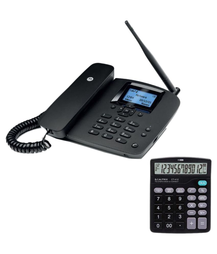 Buy Motorola Motorola FW200L Wireless GSM Landline Phone ( Black