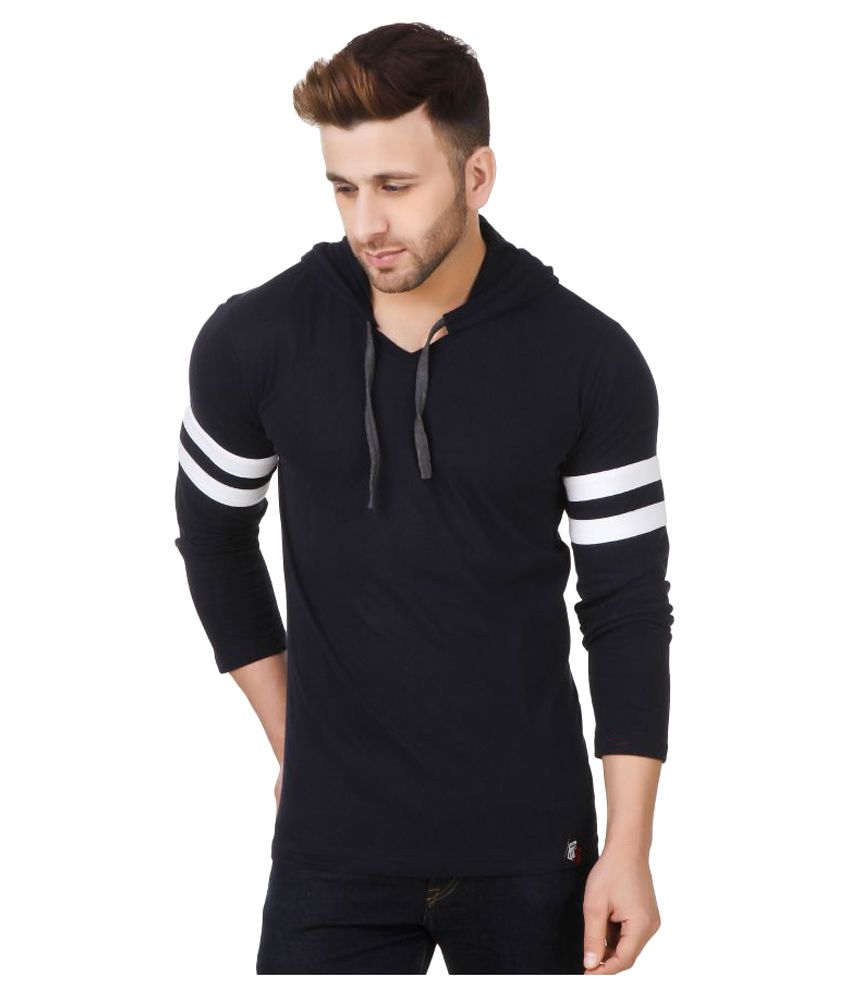     			Fabstone Collection Navy Hooded T-Shirt