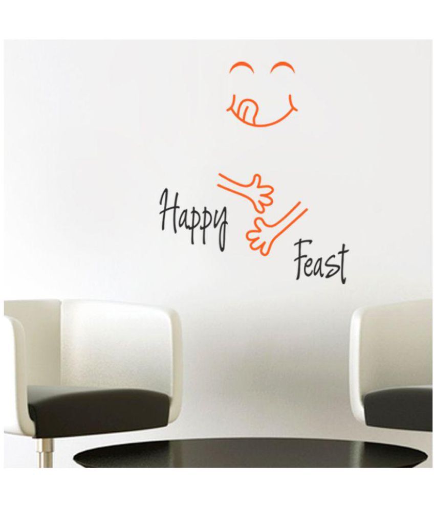     			Happysticky - Vinyl Multicolour Wall Stickers
