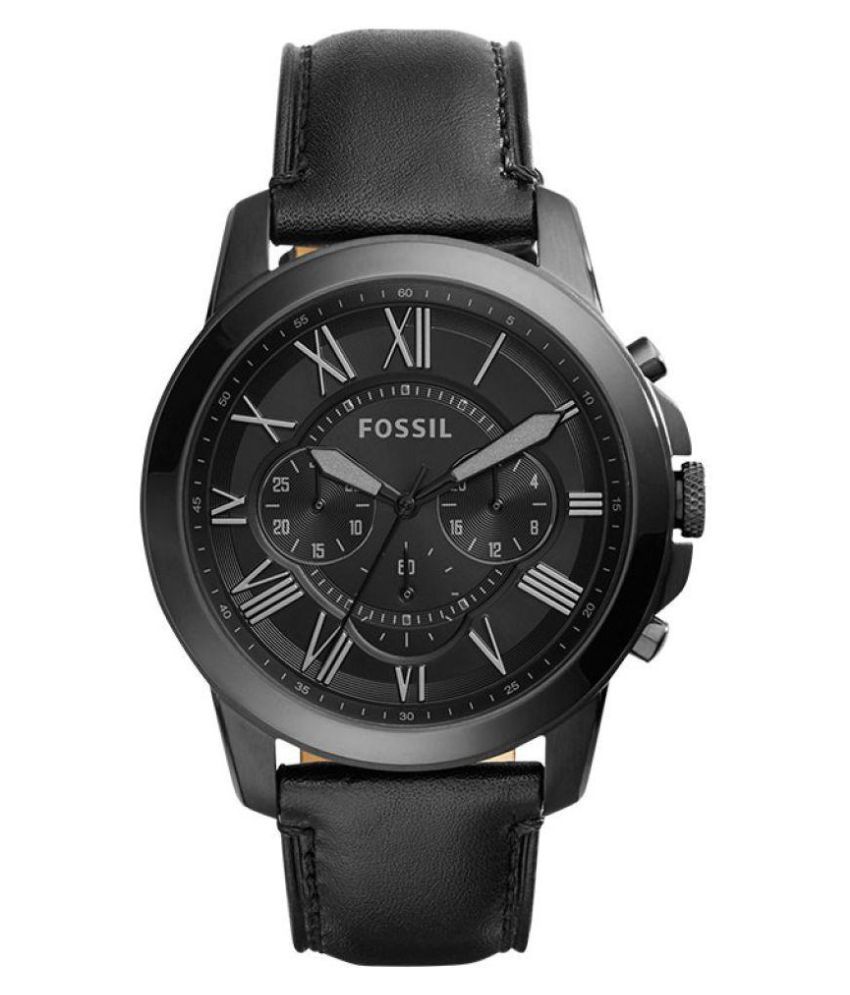 Fossil End-of-season Grant Analog Black Dial Men's Watch - FS5132 - Buy ...
