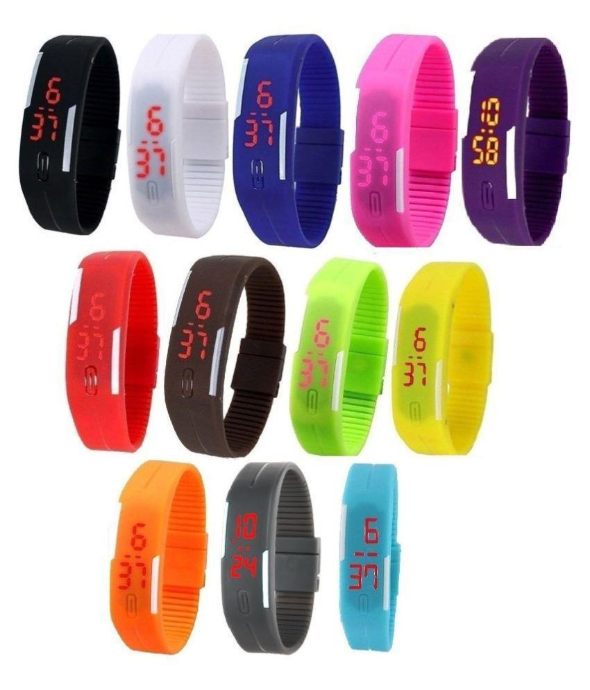 digital band watch price