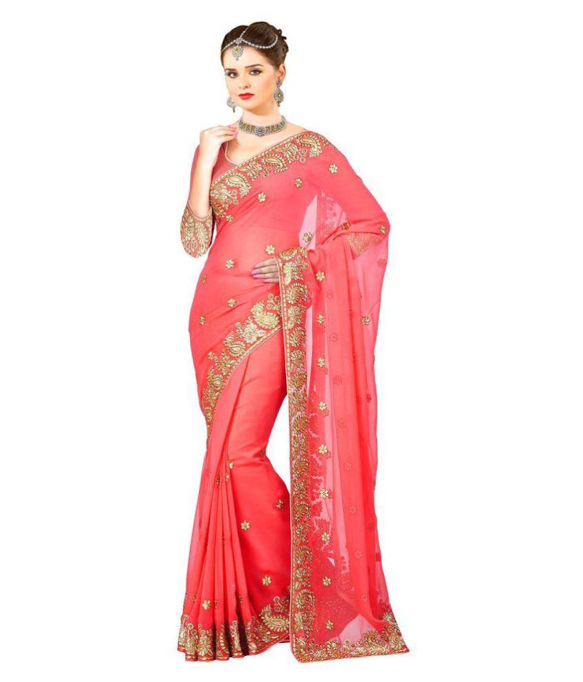 chiffon sarees online low price