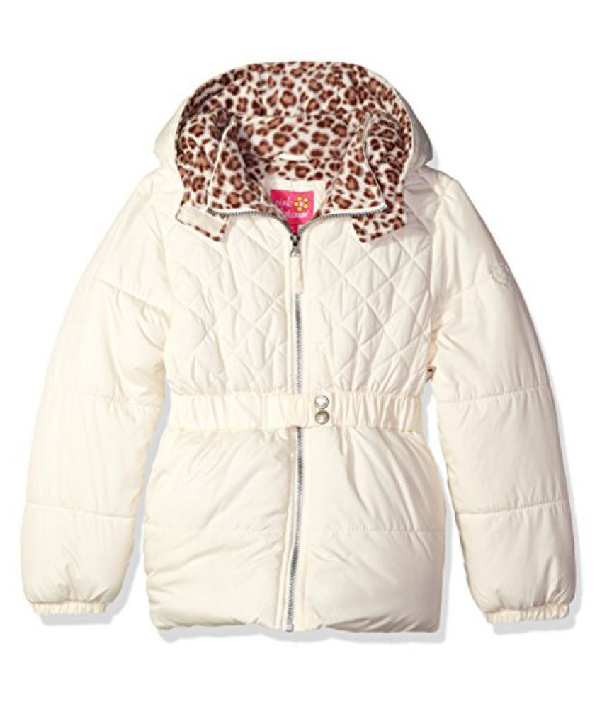 pink platinum puffer jacket