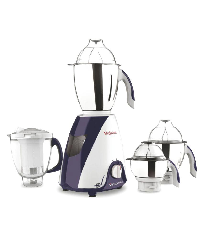 Vidiem Vtron Pro 900 Watt 4 Jar Mixer Grinder Price in India Buy Vidiem Vtron Pro 900 Watt 4