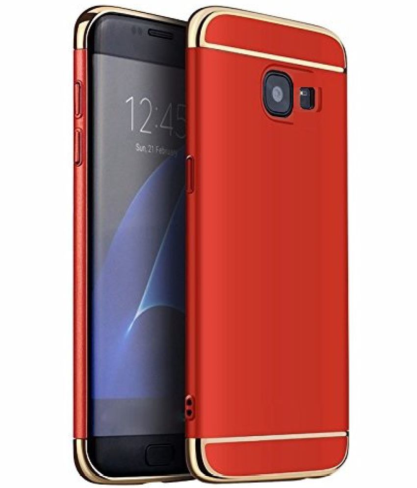 Samsung Galaxy J7 Prime Plain Cases 2Bro - Red - Plain ...