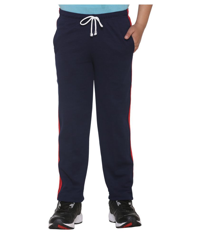    			Vimal Jonney Navy Blue Cotton Blended Trackpant For Boys