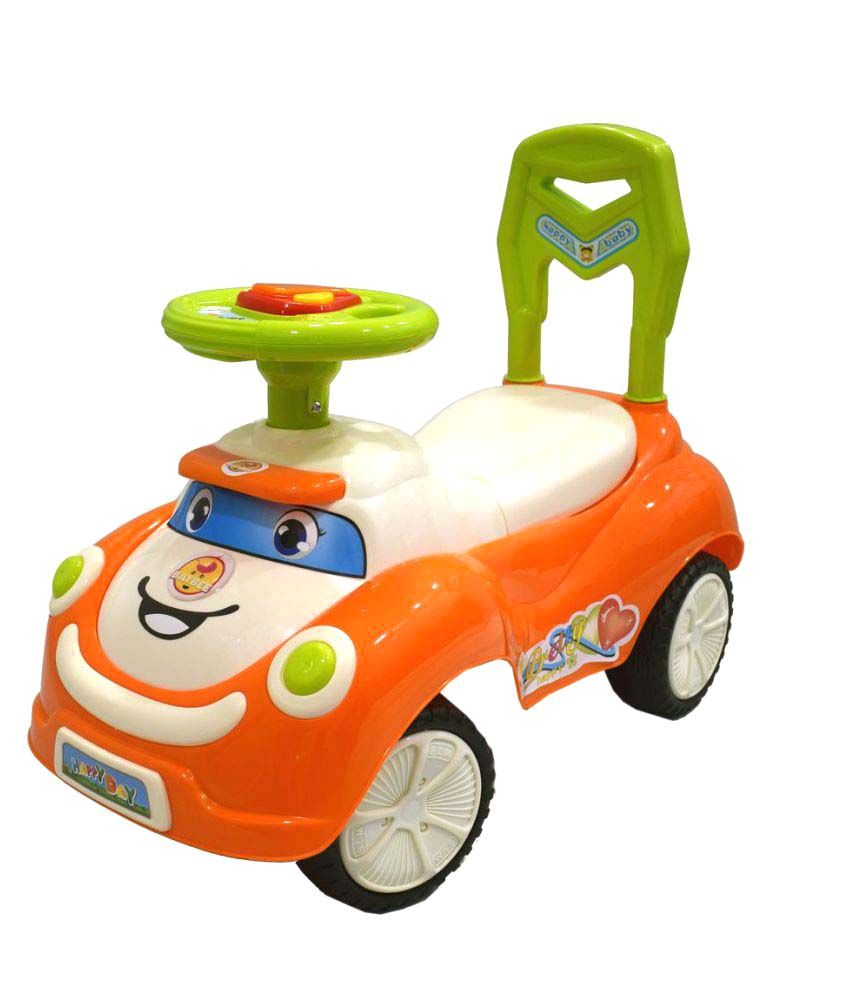 Baybee Little Schumi Push Car (Orange) - Buy Baybee Little Schumi Push ...