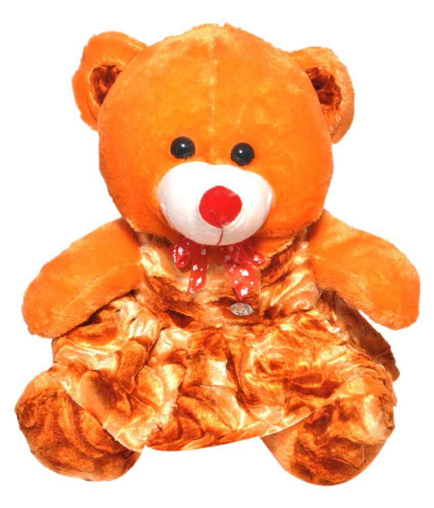 teddy bear orange colour