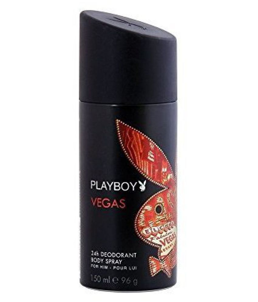 playboy vegas deodorant spray