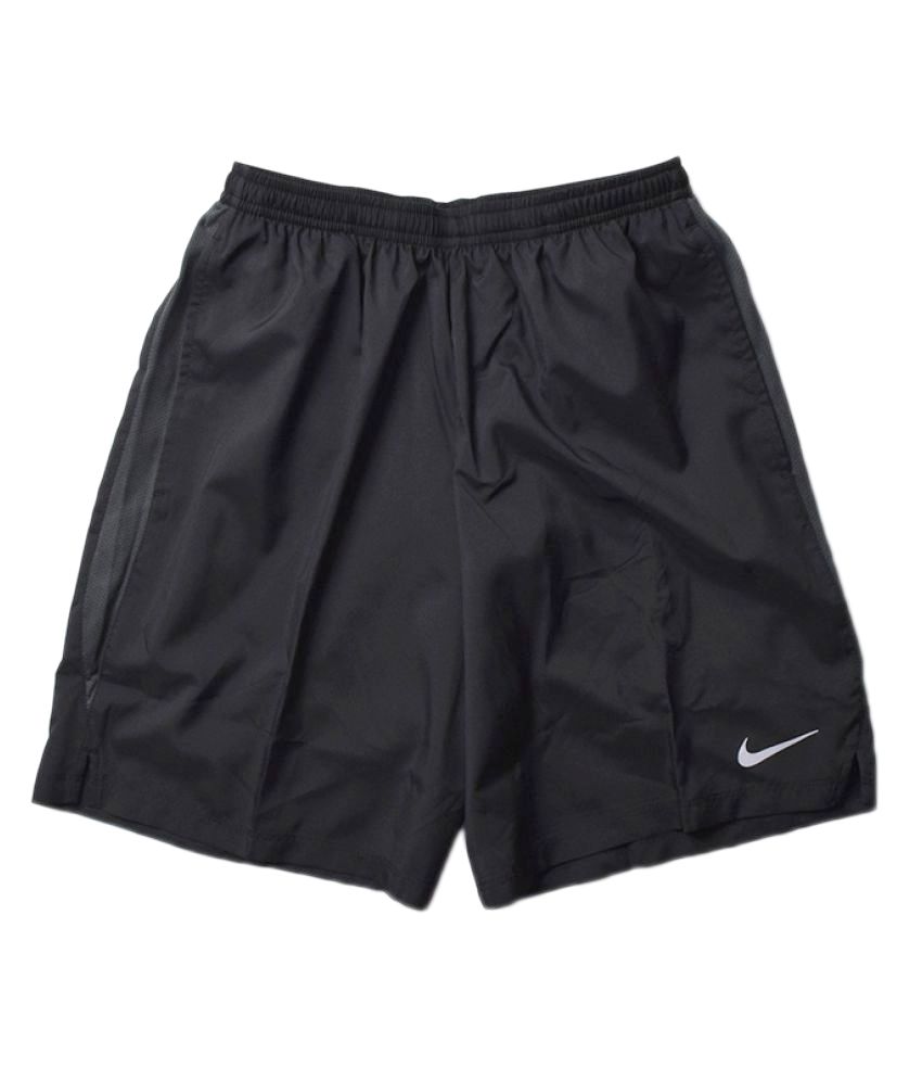 mens black nike sweat shorts