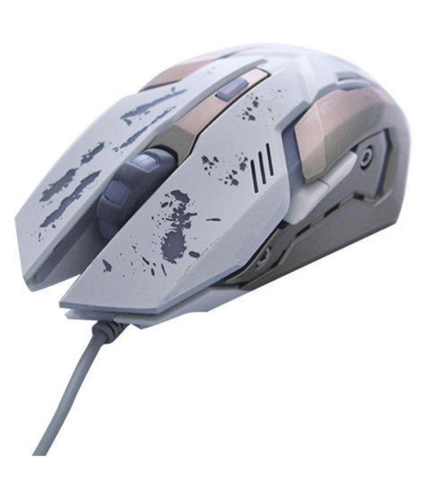     			Dark Edge X.LUCF XM-502 Optical Mouse ( Wired ) Integrated 2500 dpi Optical Gaming Sensor