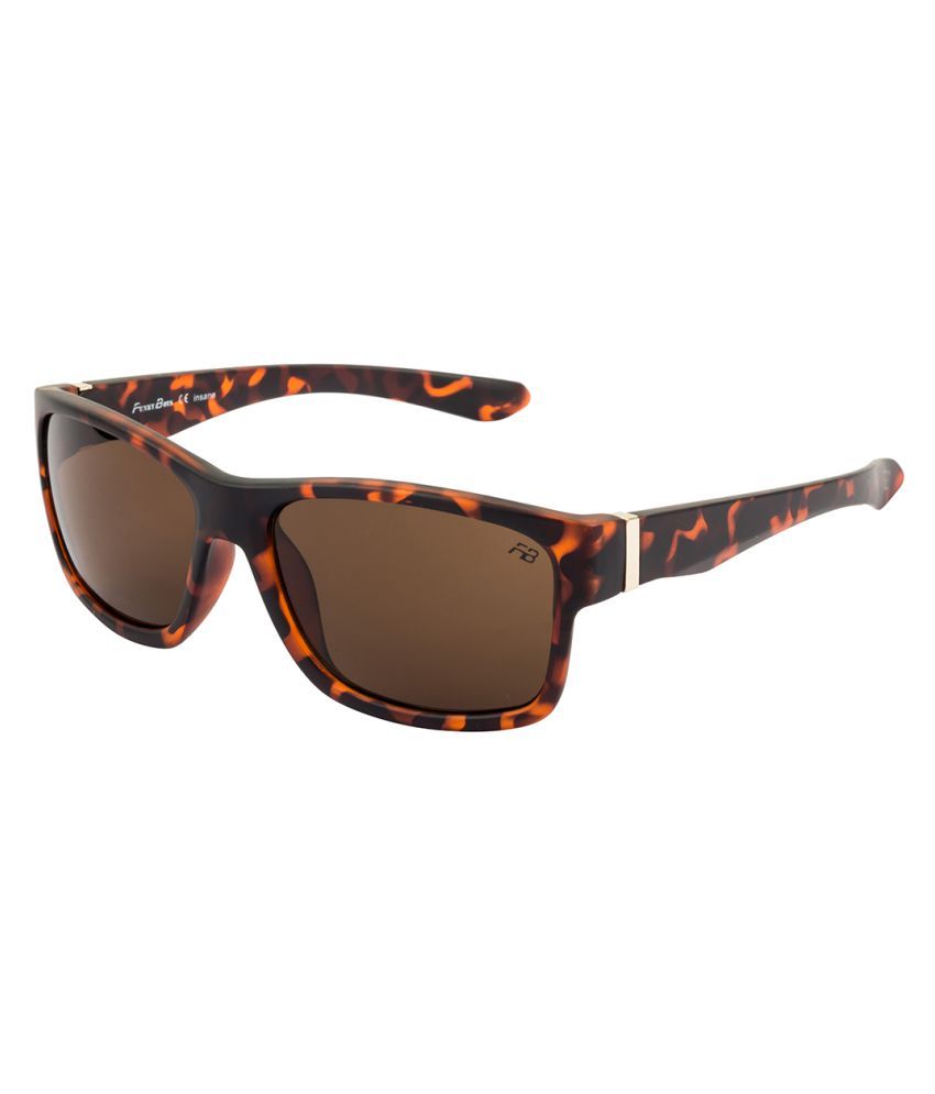 Funky Boys Brown Rectangle Sunglasses ( FB4405C3 ) Buy Funky Boys