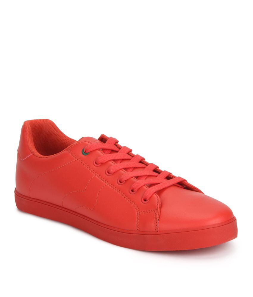 United Colors of Benetton G34-COMMON GOOD Lifestyle Red Casual Shoes ...