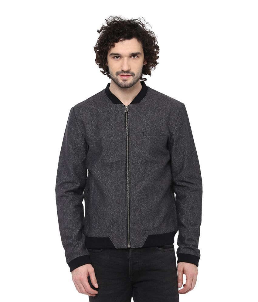United Colors of Benetton Grey Casual Jacket - Buy United Colors of ...