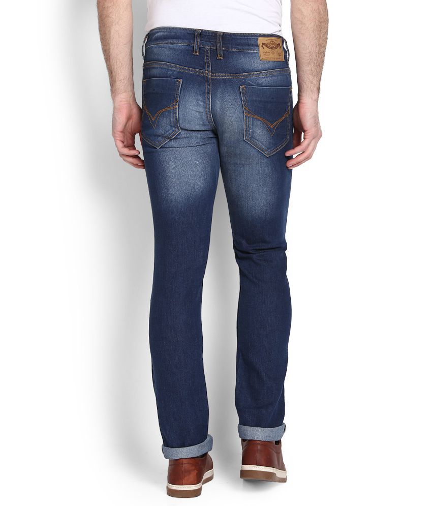 flying machine skinny men blue jeans