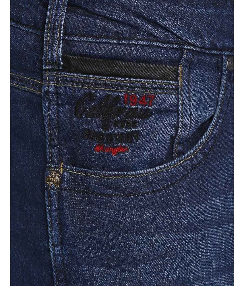 Wrangler Blue Skinny Fit Jeans - Buy Wrangler Blue Skinny Fit Jeans ...