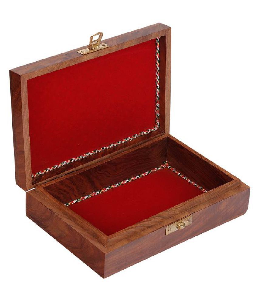 Craft Art India Brown Handmade Jewellery Box - Set of 2: Buy Craft Art