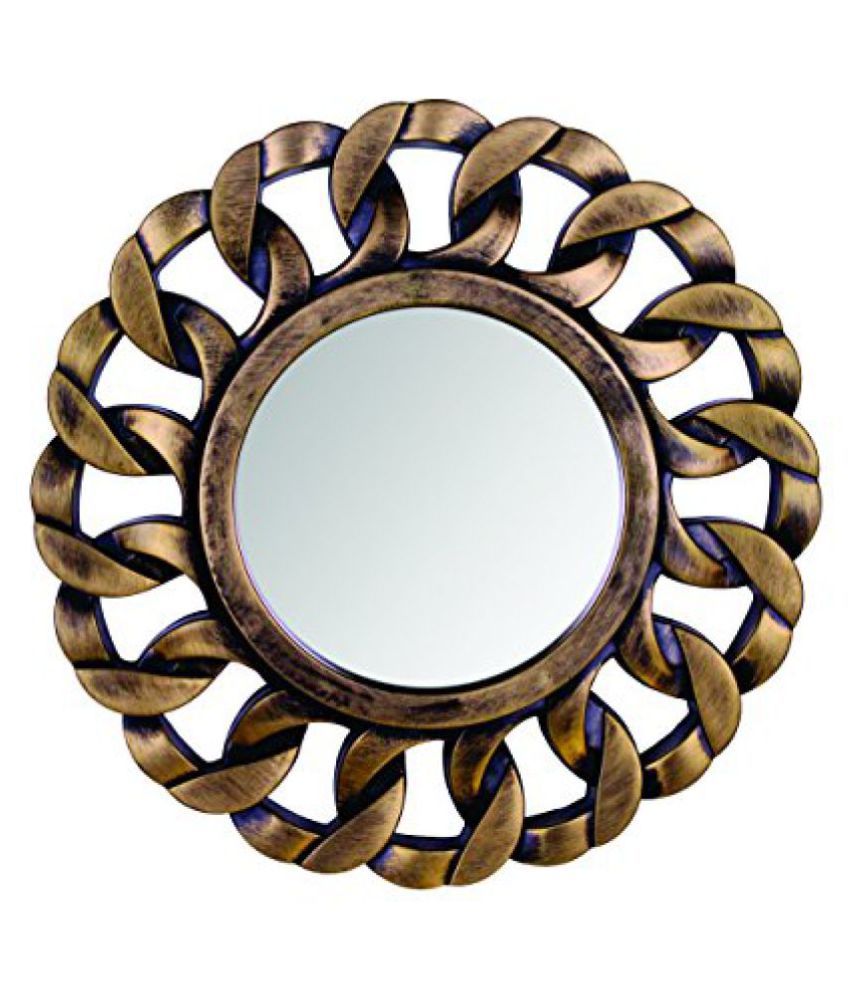 Hosley Antique Bronze Plastic Decorative Wall Mirror 24 38