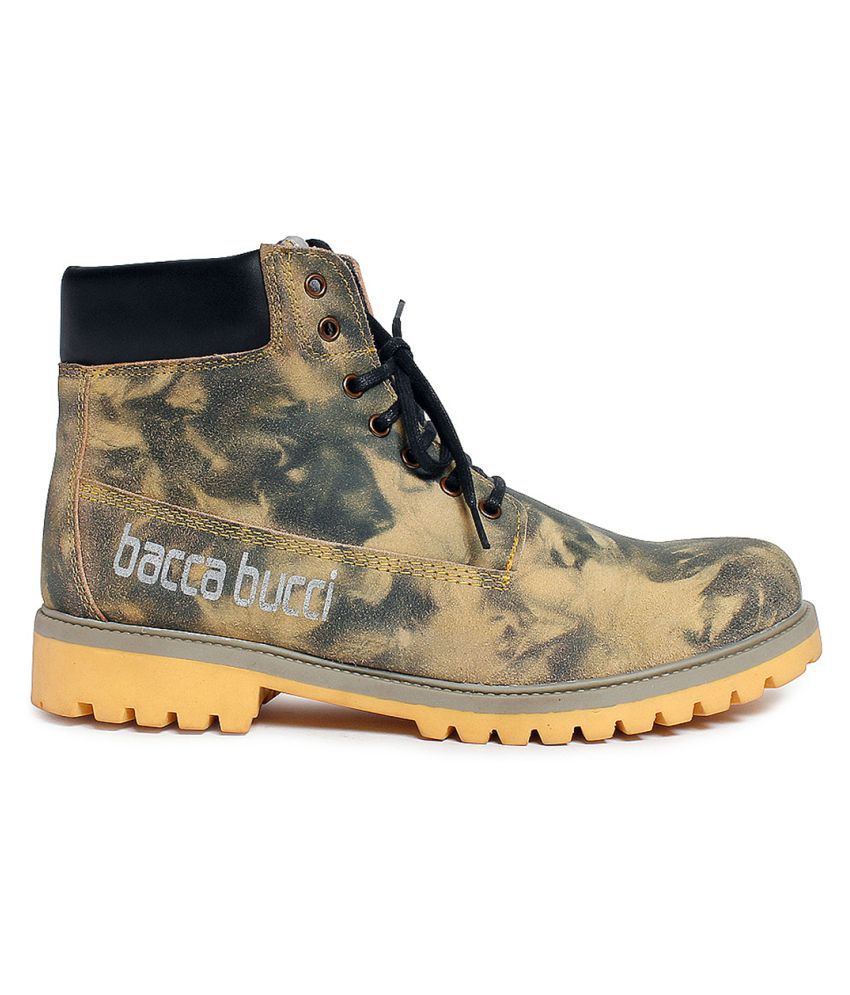     			Bacca Bucci Olive Casual Boot